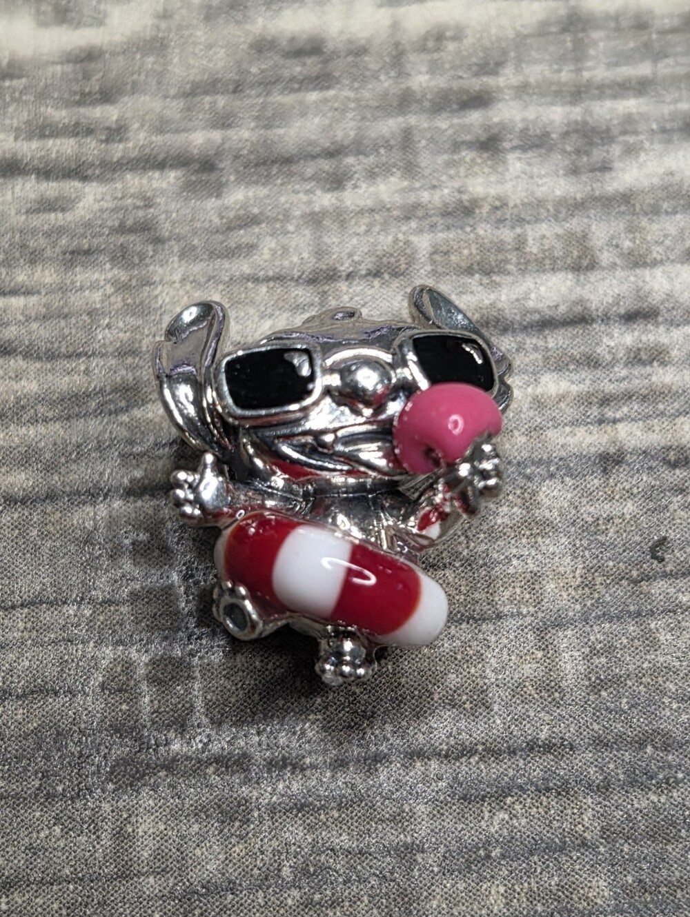 Authentic Pandora Disney Stitch Summer Fun CharmSterling silver